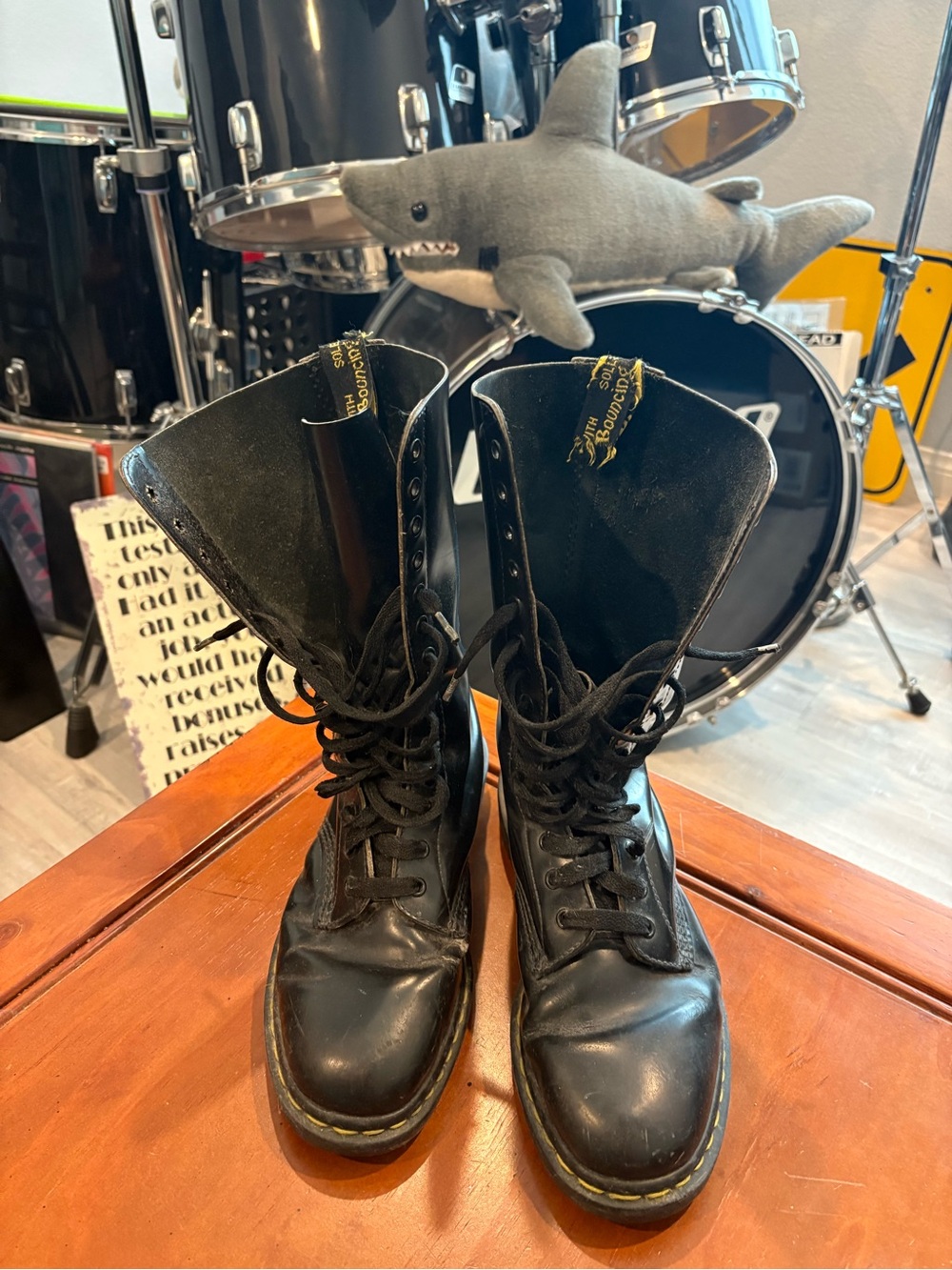 14 hole Vintage Dr. Martens with Made In England Stamp